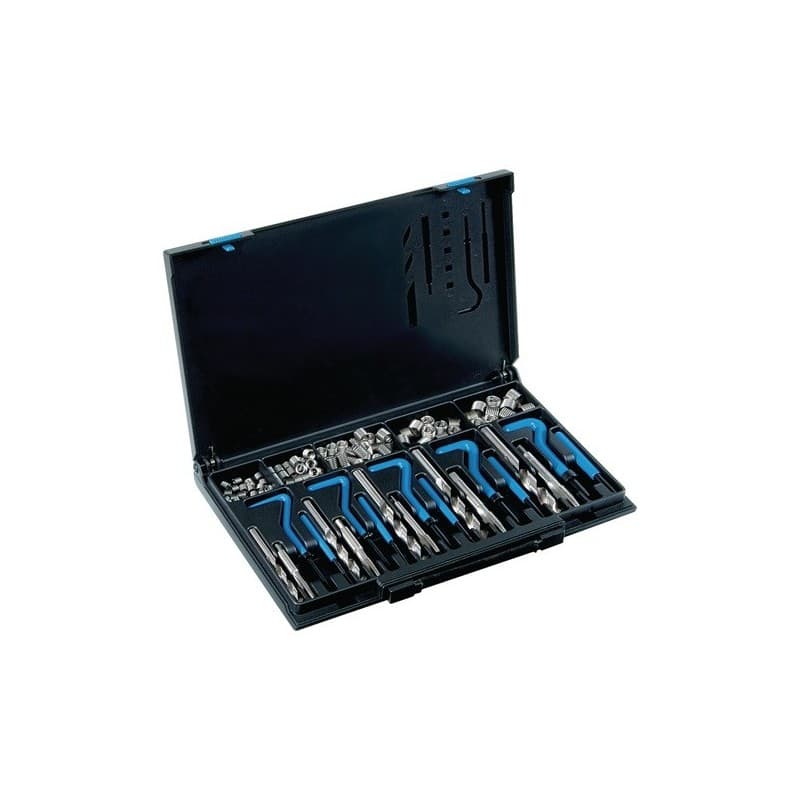 Assortiment de réparation des filets din 8140 v-coil 1 pièce(s) assortiment réparation filets m5-m12 acier 1,5 x d - v-coil