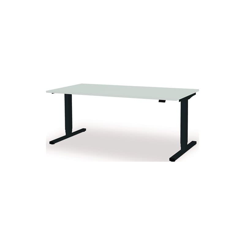 Poste de travail debout / assis levero mauser 1 pièce(s) poste travail debout/assis gris anth ral 7016/gris clair - mauser