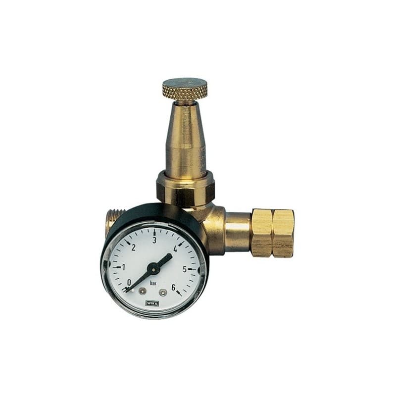 Petit détendeur à propane mini kayser 1 pièce(s) petit détendeur propane mini avec manomètre 0,5-4 bar - kayser