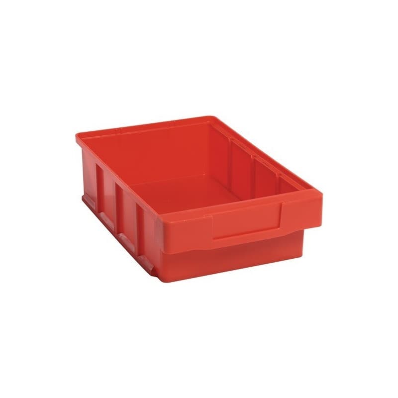 Lot boîte pour étagère vkb la-ka-pe 1 carton(s) de 5 pièce(s) boîte étagère vkb l600xl230xh150mm rouge polypropylène - la-ka-pe