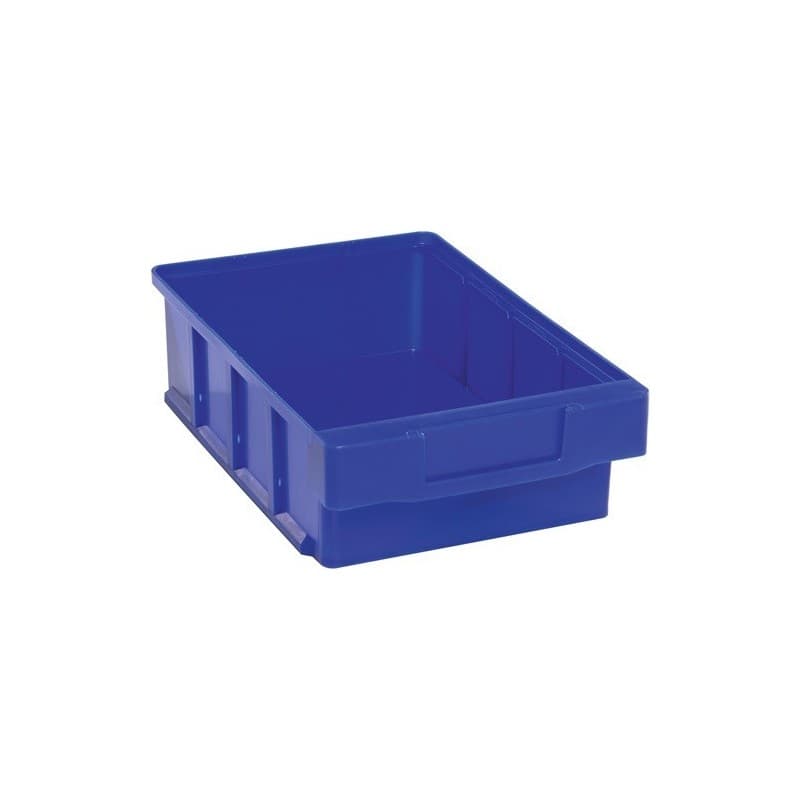 Lot boîte pour étagère vkb la-ka-pe 1 carton(s) de 5 pièce(s) boîte étagère vkb l600xl230xh150mm bleue polypropylène - la-ka-pe