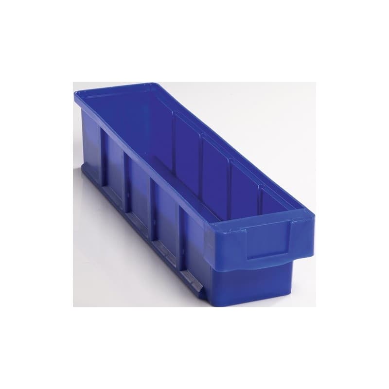 Lot boîte pour étagère vkb la-ka-pe 1 carton(s) de 16 pièce(s) boîte étagère vkb l400xl93xh83mm bleu polypropylène - la-ka-pe