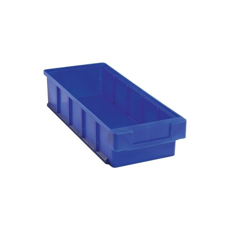 Lot boîte pour étagère vkb la-ka-pe 1 carton(s) de 10 pièce(s) boîte étagère vkb l400xl152xh83mm bleu polypropylène - la-ka-pe