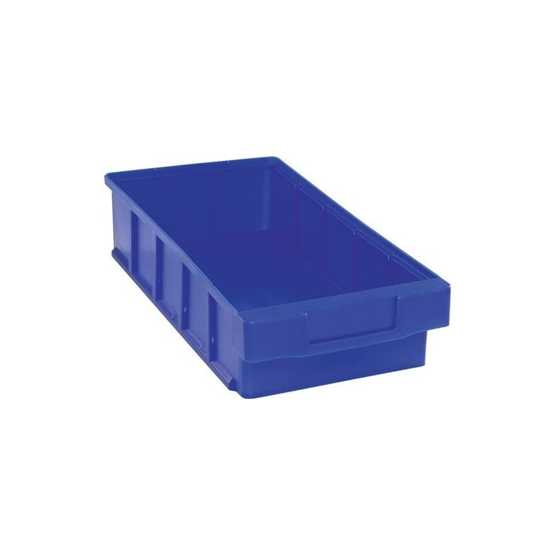 Lot boîte pour étagère vkb la-ka-pe 1 carton(s) de 8 pièce(s) boîte étagère vkb l400xl186xh83mm bleu polypropylène - la-ka-pe