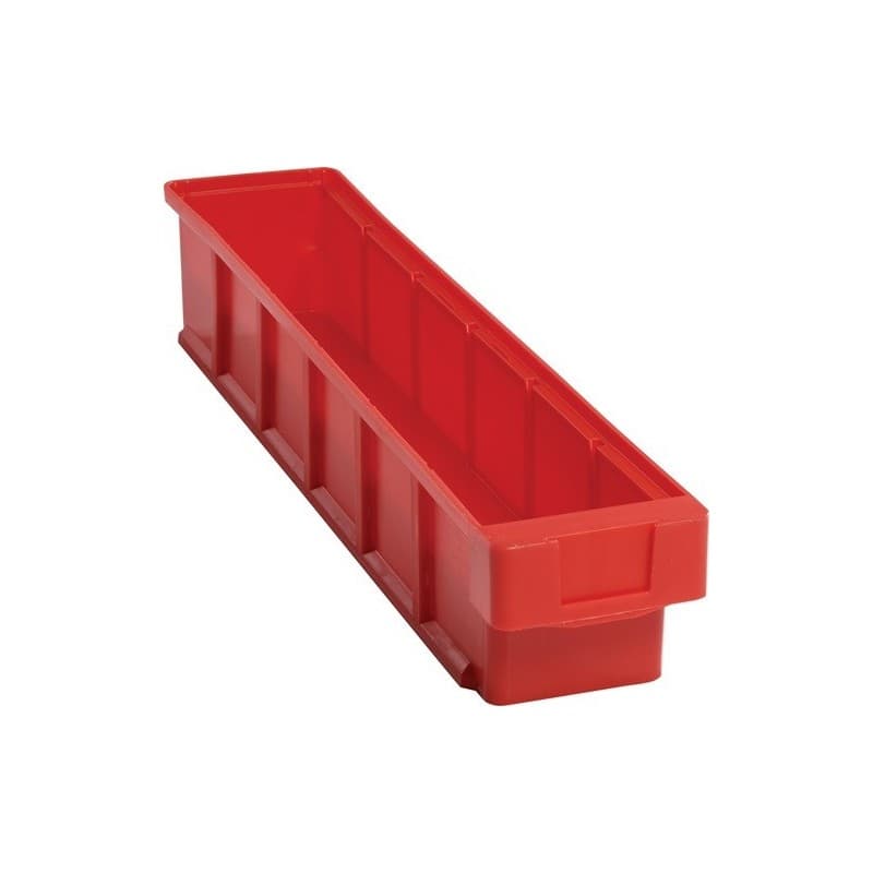 Lot boîte pour étagère vkb la-ka-pe 1 carton(s) de 16 pièce(s) boîte étagère vkb l500xl93xh83mm rouge polypropylène - la-ka-pe