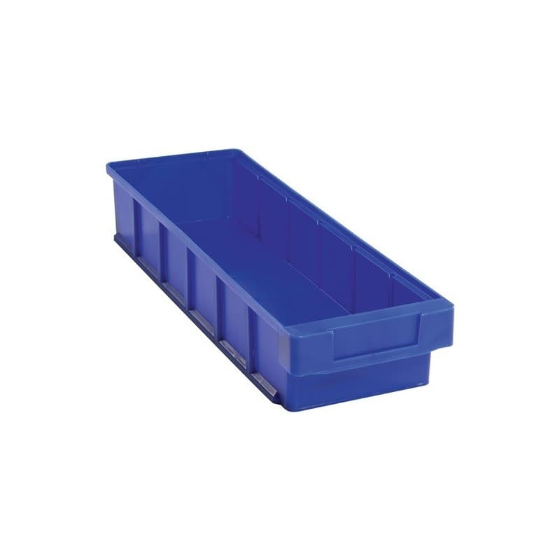 Lot boîte pour étagère vkb la-ka-pe 1 carton(s) de 10 pièce(s) boîte étagère vkb l500xl152xh83mm bleu polypropylène - la-ka-pe