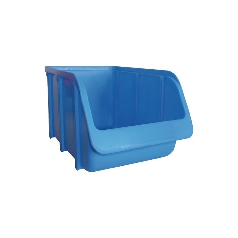 Lot boîte de rangement à ouverture frontale hünersdorff boîte rangement ouv front l242/203xl146xh127mm pp bleu 1 carton(s) de 26 pièce(s) - hünersdorf