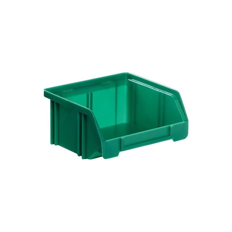 Lot boîte de rangement à ouverture frontale lk la-ka-pe 1 carton(s) de 50 pièce(s) boîte rangement ouv front lk l85/65xl105xh45mm ps verte - la-ka-pe