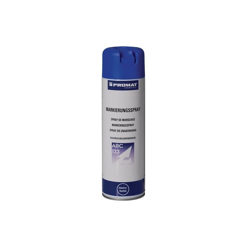 Lot spray de marquage promat chemicals 1 carton(s) de 12 pièce(s) spray de marquage bleu - promat chemicals