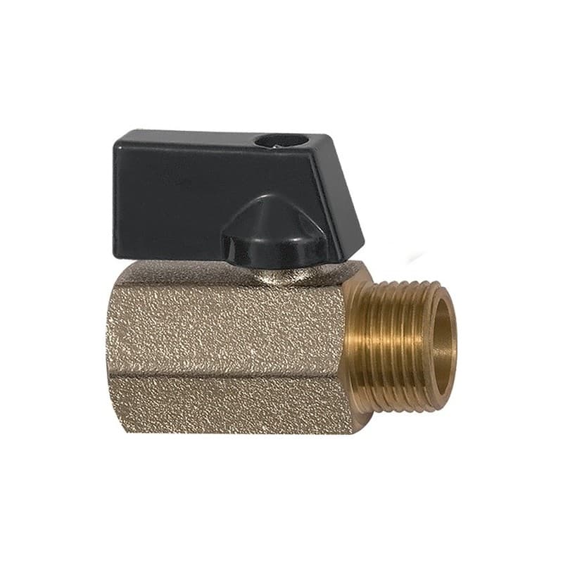 Lot mini-robinet à boisseau sphérique value line riegler 1 carton(s) de 10 pièce(s) mini-robinet boisseau sphérique 6mm 1/4 filetage int./ext - riegl