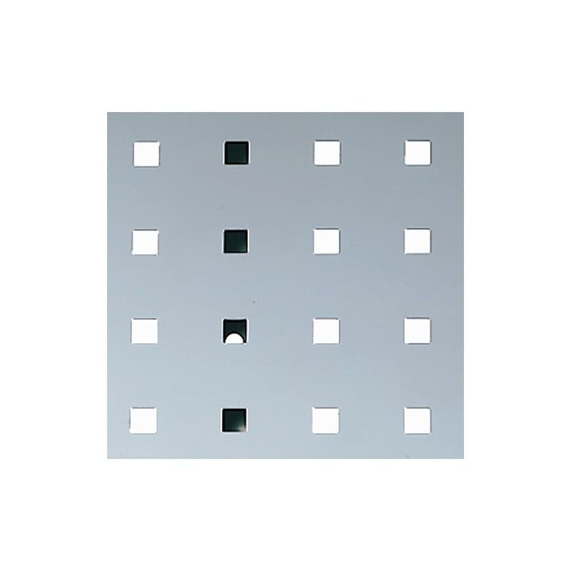 Panneau perforé bott 1 pièce(s) panneau perforé l457xl495mm gris clair ral 7035 - bott