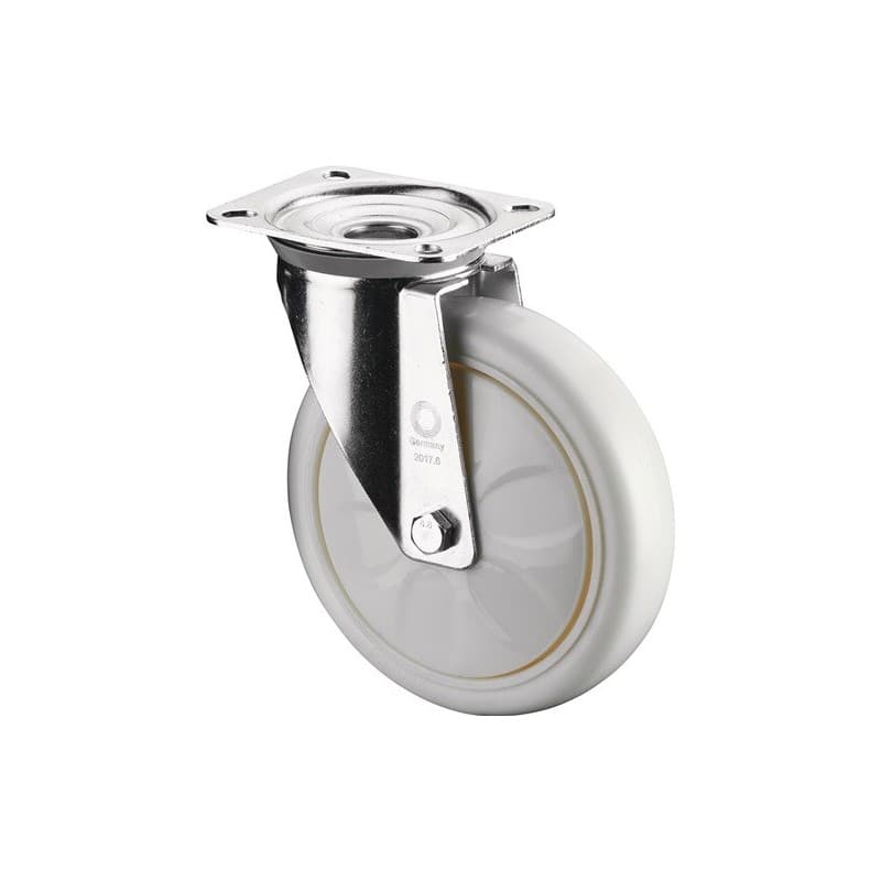 Rouleau de renvoi bs rollen 1 pièce(s) rouleau de renvoi d. de la roue 100 mm cap. charge 300 kg - bs rollen