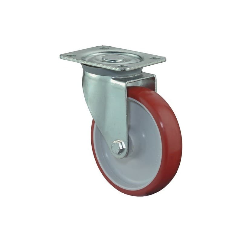 Rouleau de renvoi bs rollen 1 pièce(s) rouleau de renvoi d. de la roue 200 mm cap. charge 300 kg - bs rollen