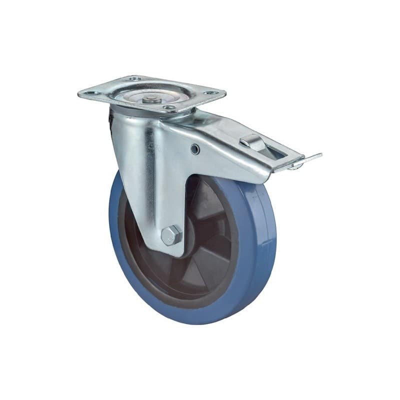 Rouleau de renvoi bs rollen 1 pièce(s) rouleau de renvoi d. de la roue 200 mm cap. charge 300 kg - bs rollen