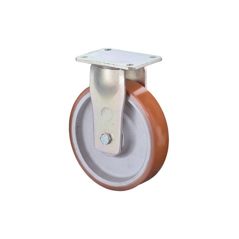 Roulette fixe de charge lourde rc100 bs rollen 1 pièce(s) roulette fixe charge lourde rc100 ø roue 200mm cap 1000kg - bs rollen