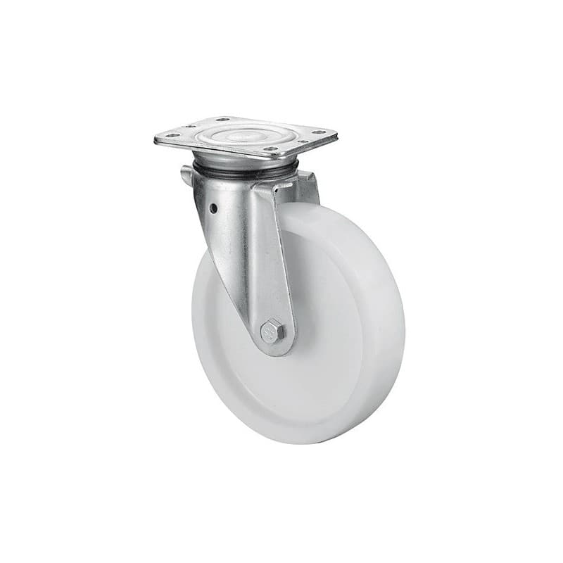 Roulette pivotante pour charge lourde b10 bs rollen 1 pièce(s) roulette piv charge lourde b10 ø roue 150mm cap 600kg - bs rollen