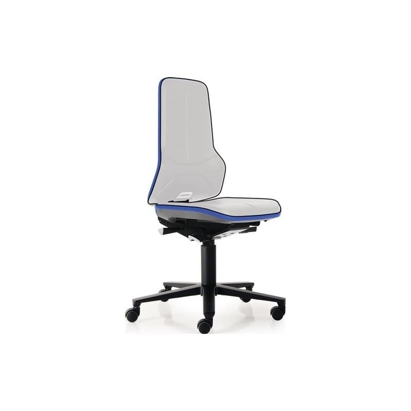 Chaise d'atelier pivotante neon bimos 1 pièce(s) chaise atelier pivotante neonx bleu 450-620mm - bimos