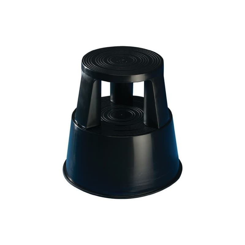 Tabouret roulant wedo 1 pièce(s) tabouret roulant plastique noir - wedo