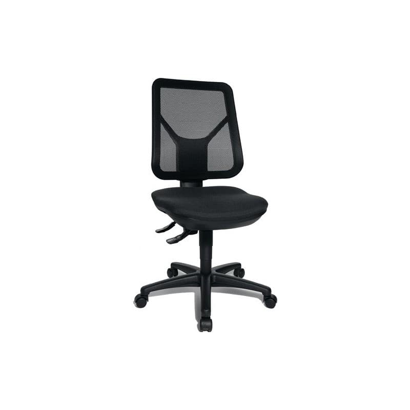 Chaise de bureau pivotante topstar 1 pièce(s) chaise bureau pivotanteappui-lombaires noir 430-510mm - topstar