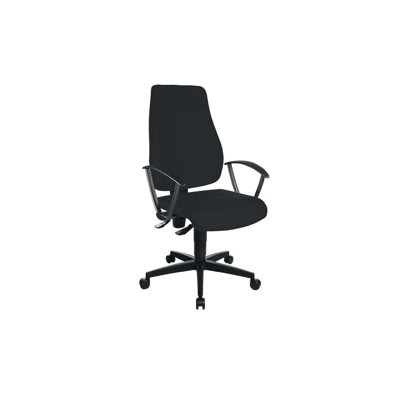Chaise de bureau pivotante topstar 1 pièce(s) chaise de bureau pivotante avec contact permanent - topstar