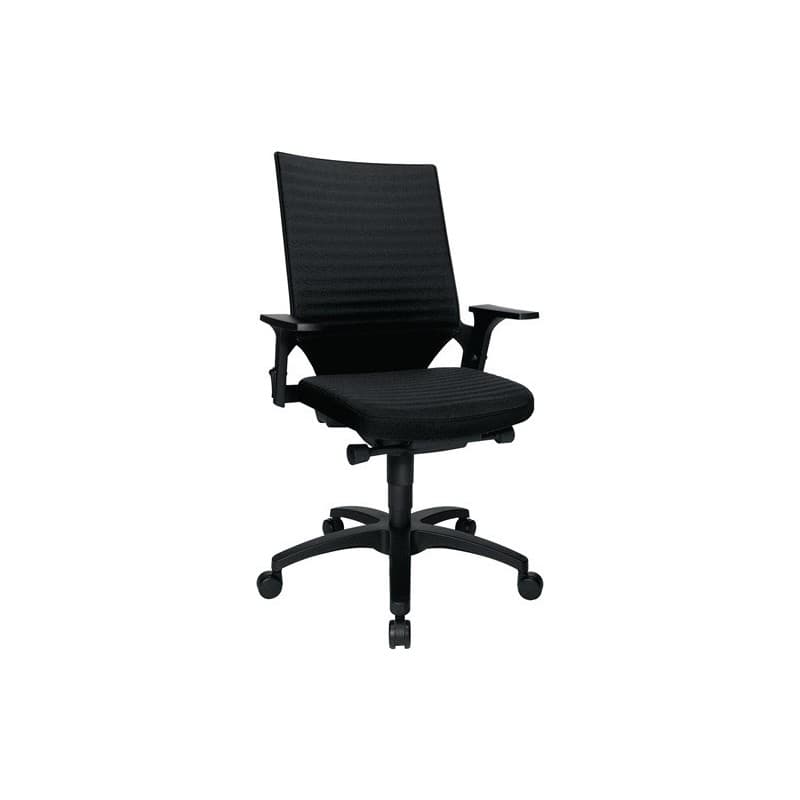 Chaise de bureau pivotante topstar 1 pièce(s) chaise de bureau pivotante avec technique auto-synchrone - topstar