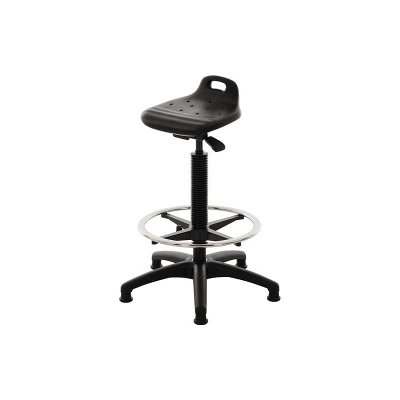 Siège assis-debout lotz 1 pièce(s) siège assis-debout mousse piétement ku anneau pied/patin sol - lotz