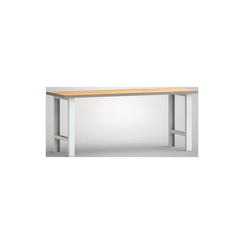 Établi klw-lutz betriebseinrichtungen 1 pièce(s) établi l2000xp700xh840mm hêtre multiplex - klw-lutz betriebseinrichtungen