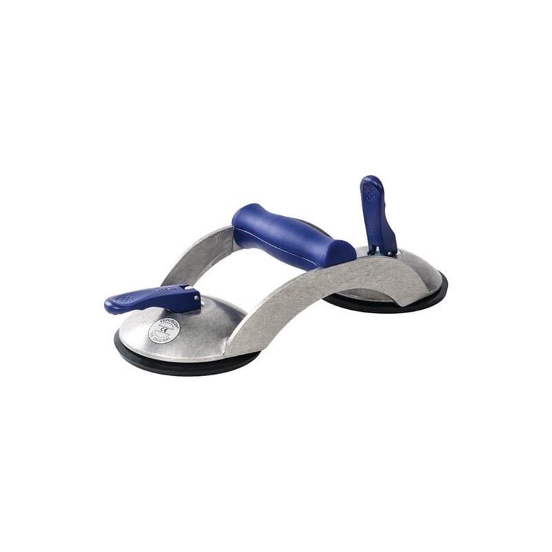 Ventouse de levage blue line veribor 1 pièce(s) ventouse levage blue line capacité charge 70 kg ø tête 120mm - veribor