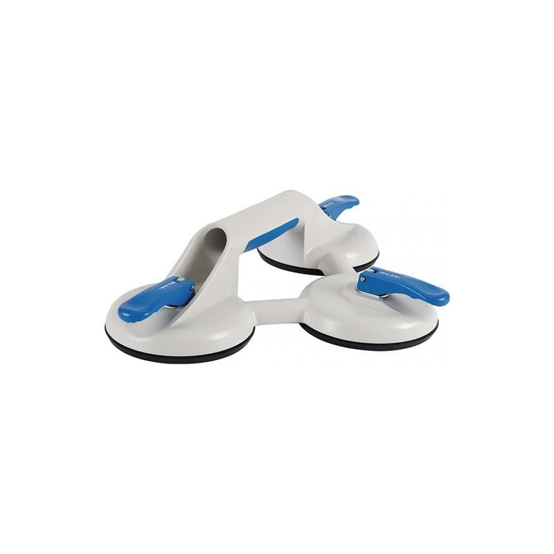 Ventouse de levage veribor 1 pièce(s) ventouse de levage capacité de charge 90 kg d. tête 120 mm - veribor