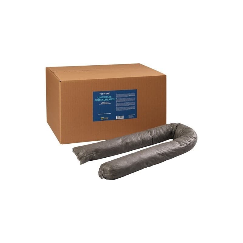 Boudin absorbant universel gris longueur 120 cm d. 8 cm 1 pièce(s) boudin absorbant universel gris longueur 120 cm d. 8 cm - tecwerk