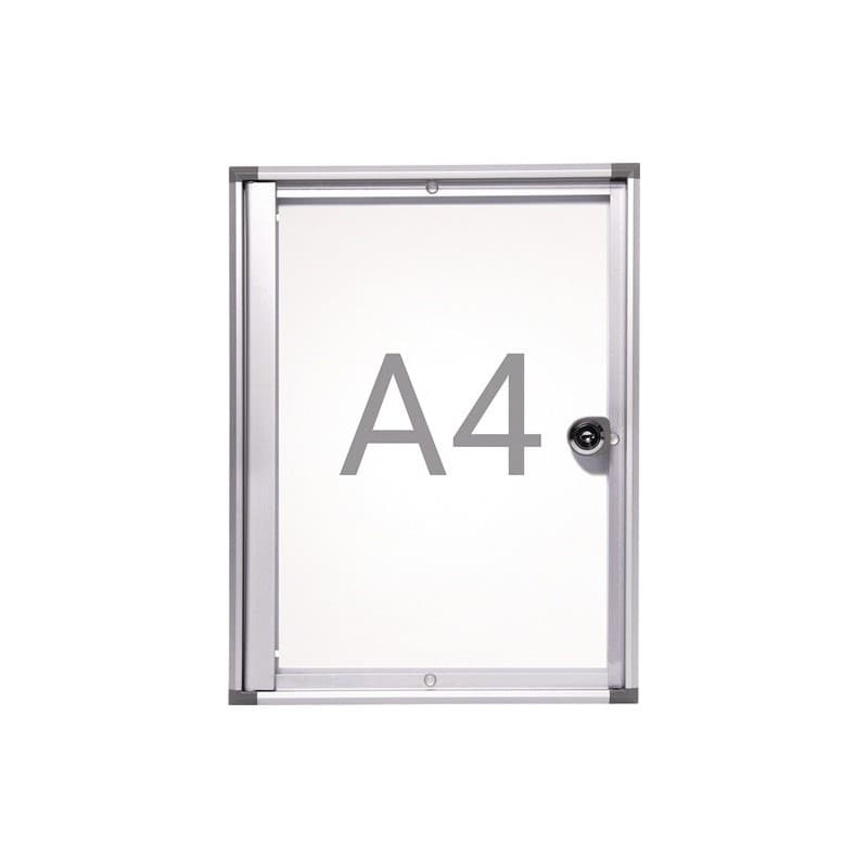 Vitrine d'affichage maul 1 pièce(s) vitrine d'affichage 1 x a4 l270xh351 mm - maul