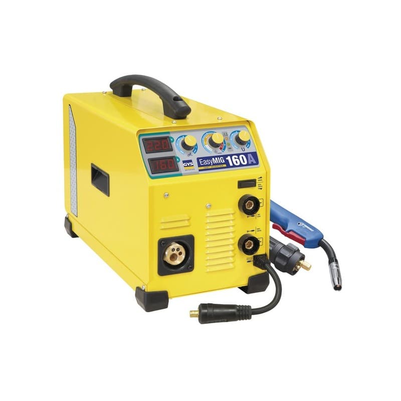 Poste easymig 160 monophasé 230v 14.3 kg mig/mag poste easymig 160 1 pack(s) de 4 pièce(s) 160 a à 20% 30 - 160a - gys