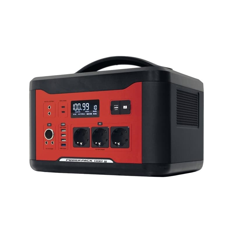 Station d'énergie portable power pack 1300 12v véhicules légers, 2 roues 1 pièce(s) station d'énergie portable power pack 1300 - gys