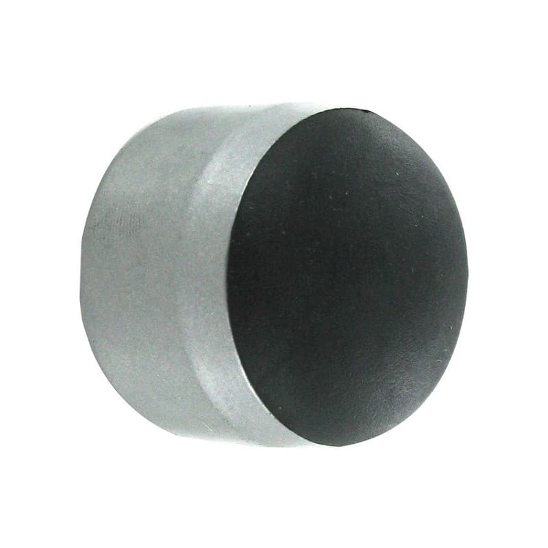 Butée murale à visser ø30 x 23 mm - élastomère gris alu 1 pièce(s) butée murale à visser ø30 x 23 mm - élastomère gris alu - interges.com