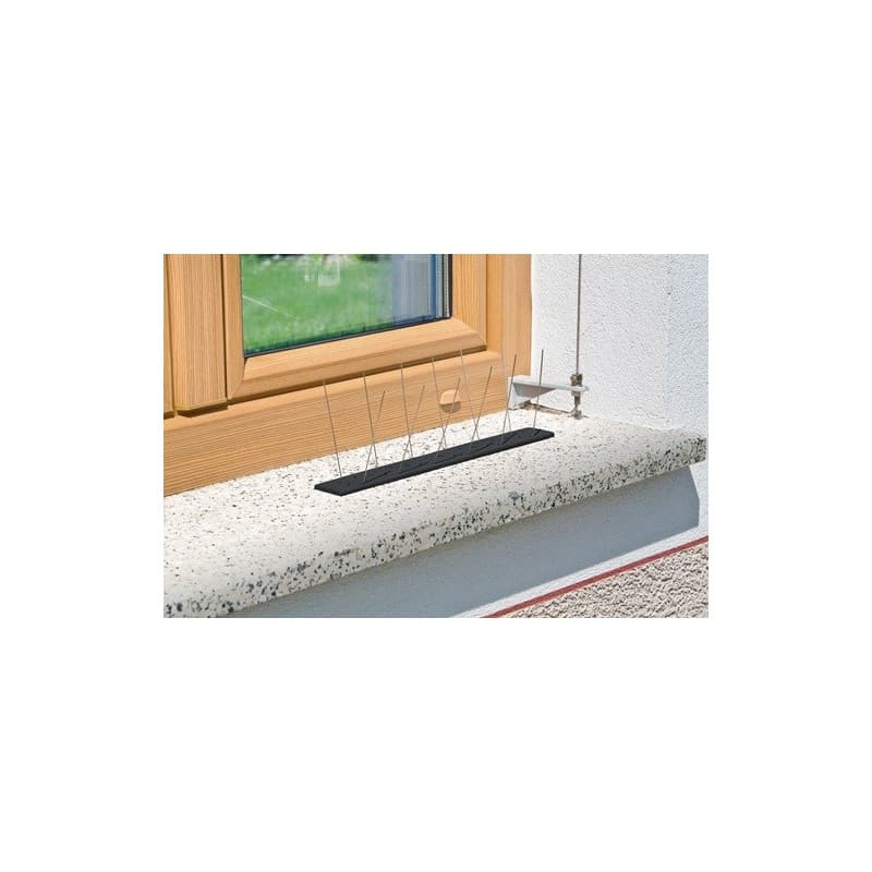 Défense oiseaux/pigeons kit démarrage protec 1m 36 pointes 1 carton(s) de 6 pièce(s) défense oiseaux/pigeons kit démarrage protec 1m 36 pointes - wi