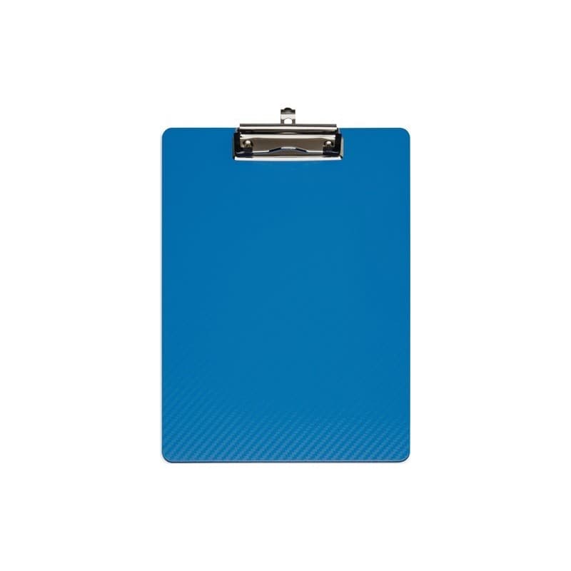 Lot dossier à clip 1 carton(s) de 12 pièce(s) dossier clip pince étrier polyprop av poign concave a4 bleu - nw