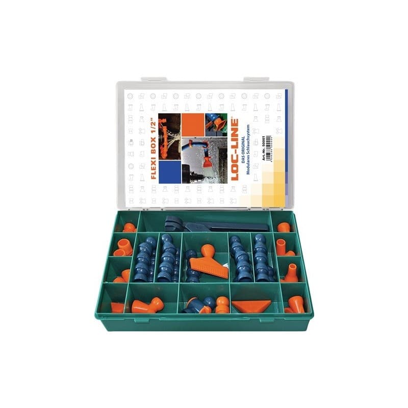 Kit tuyaux pour lubrifiant réfrigérant loc-line 1 pièce(s) kit tuyaux pour lubrifiant réfrigérant taille 1/2 po. - loc-line