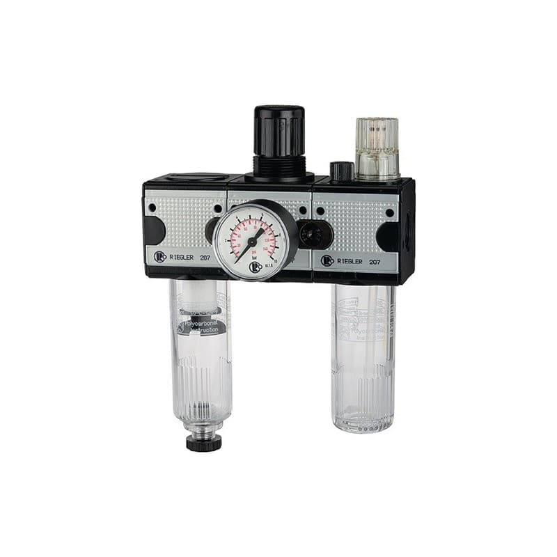 Unité de maintenance multifix riegler 1 pièce(s) unité maintenance multifix filetage g 1/2" semi-auto - riegler