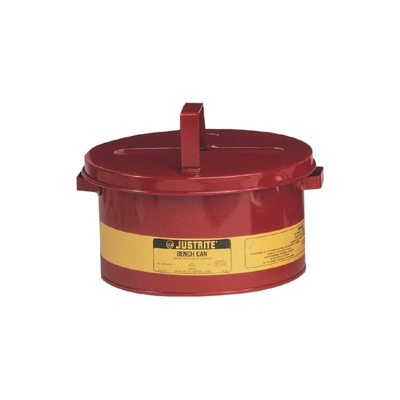 Bidon humecteur justrite 1 pièce(s) bidon humecteur 8,0 l tôle d'acier - justrite