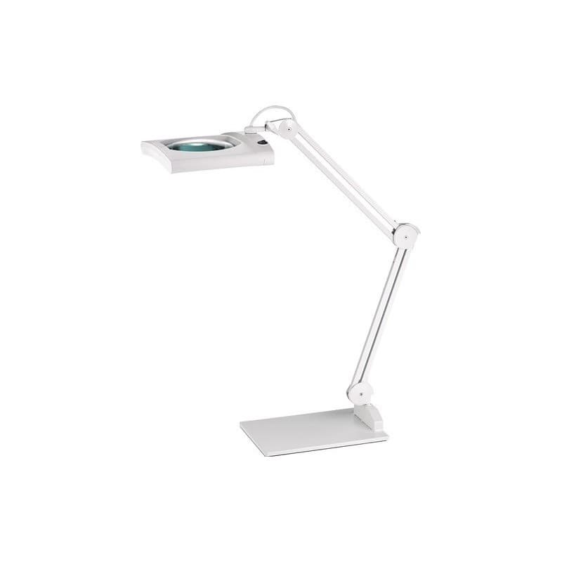 Éclairage à loupe à led 1 pièce(s) éclairage loupe led lentille verre 190,5 (7,5") pied support - nw