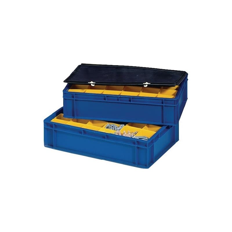 Couvercle l600xl400 mm noir 1 carton(s) couvercle l600xl400 mm noir - la-ka-pe