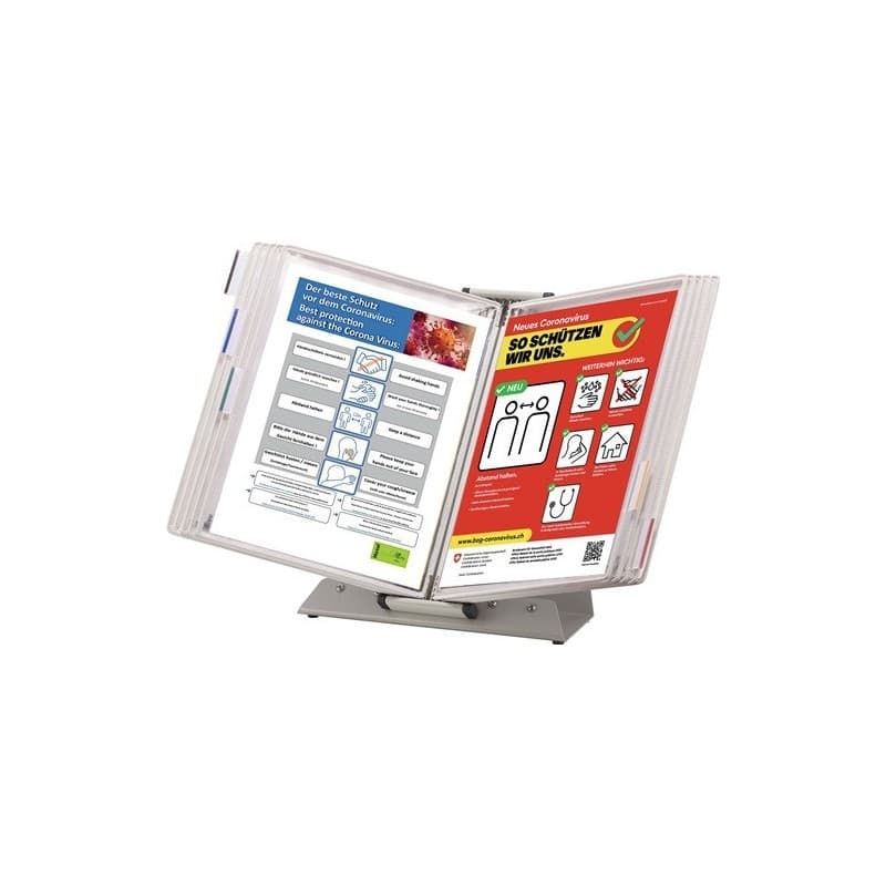 Pupitre pvc blanc 1 pièce(s) pupitre pvc blanc - tarifold