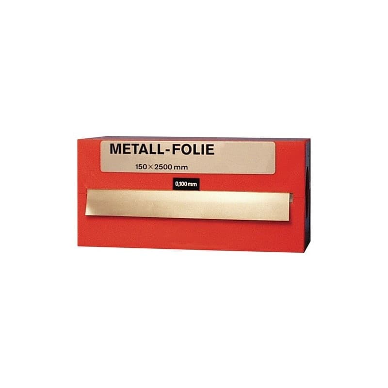 Feuille métallique record 1 pièce(s) feuille métallique ep 0,500mm lait ms63 l2500mm l150mm - record