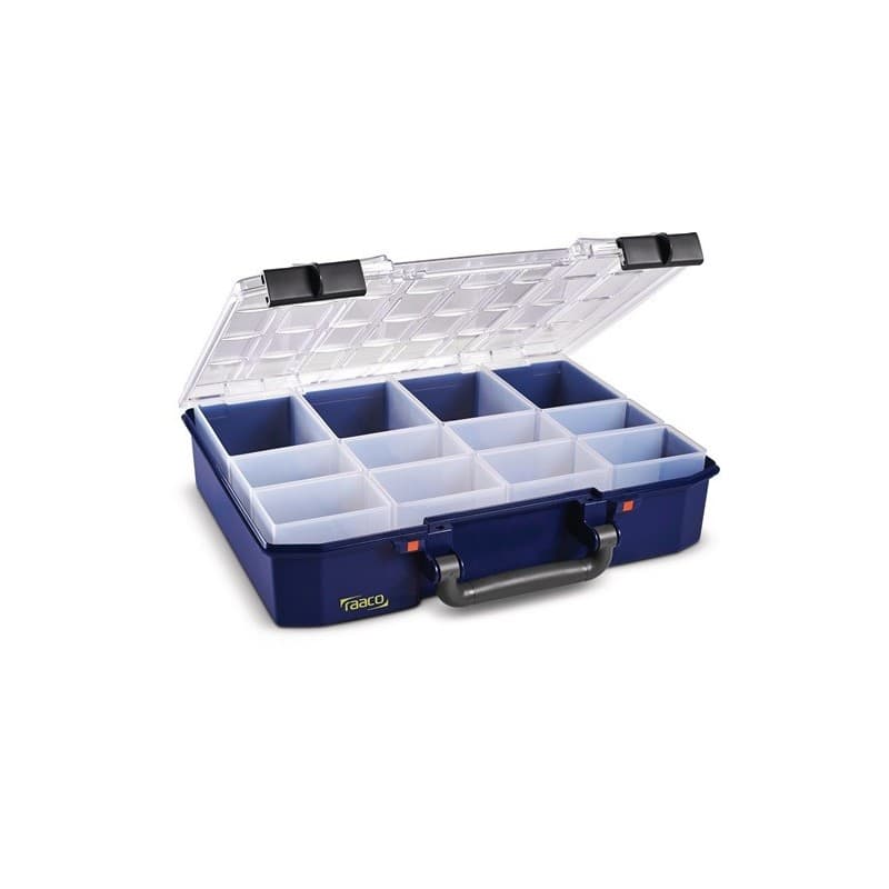 Mallette de rangement carrylite 80 4x8-12 l337xp278xh80mm 1 pièce(s) mallette de rangement carrylite 80 4x8-12 l337xp278xh80mm - raaco