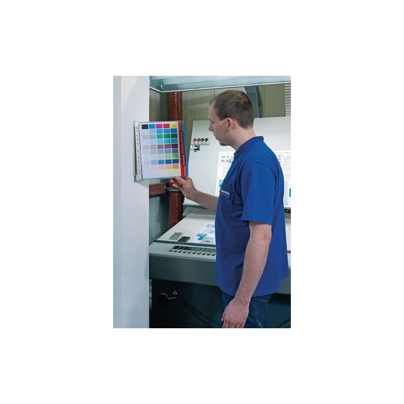 Support mural durable 1 pièce(s) support mural 10 pochettes de présentation - durable