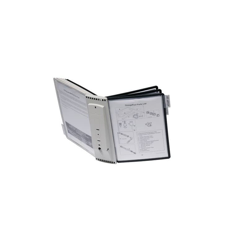 Support mural durable 1 pièce(s) support mural 10 pochettes de présentation - durable