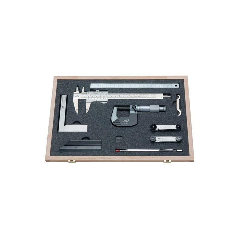 Jeu d'instruments de mesure 8 pièces 1 pièce(s) jeu d'instruments de mesure 8 pièces - helios preisser