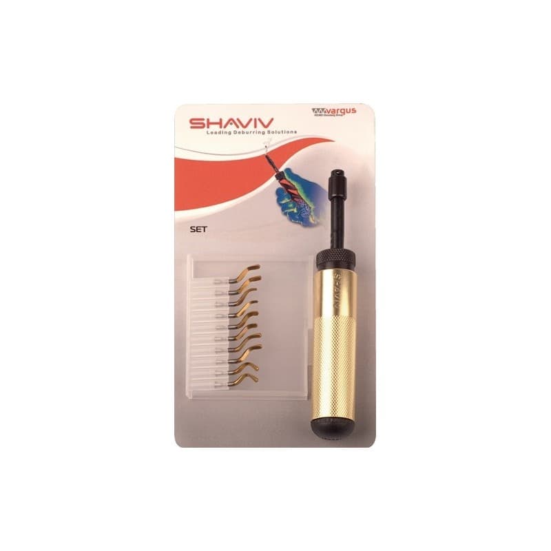 Jeu d'ébavureurs shaviv 1 pièce(s) jeu d'ébavureurs golden flex set b - shaviv
