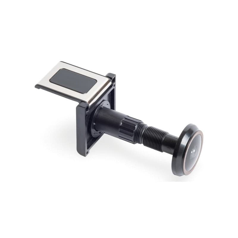 Judas optique vizer 1 pièce(s) judas optique vizer 200° pour porte de 25 à 102 mm - noir - socona