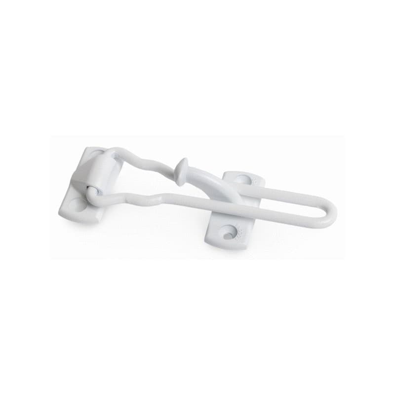 Entrebâilleurs de sécurité classic blanc 1 pièce(s) entrebâilleur de porte à vis entrebâilleur de sécurité pour porte classic - blanc - socona